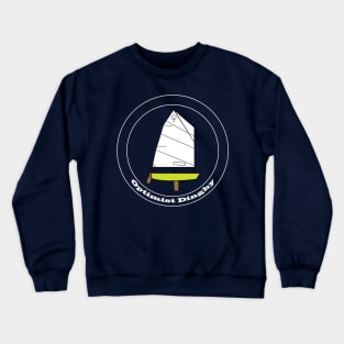 Optimist Sailing Dinghy Crewneck Sweatshirt